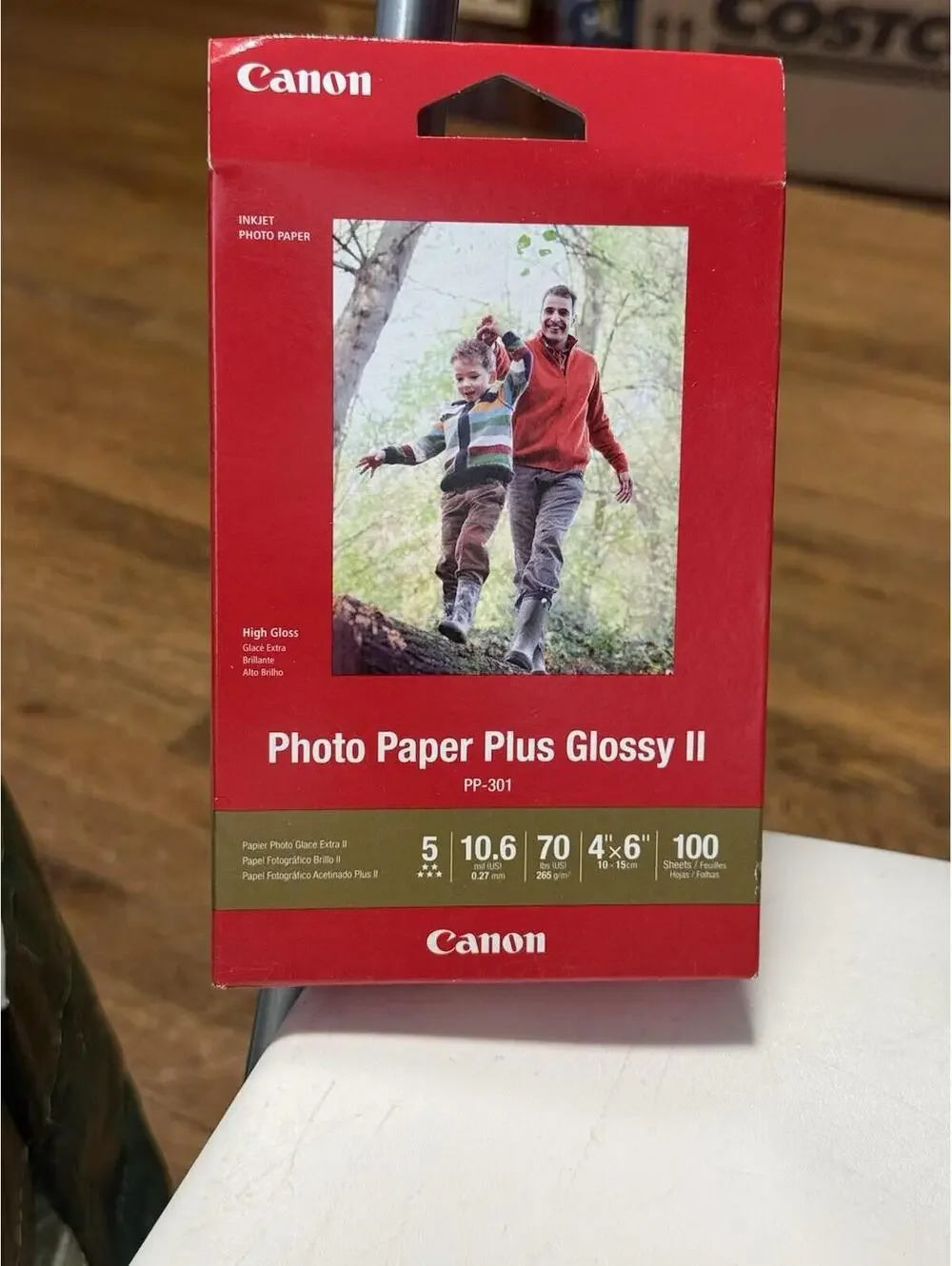 NEW! Canon PP-301 5* Photo Paper Plus HIGH Glossy II - 4
